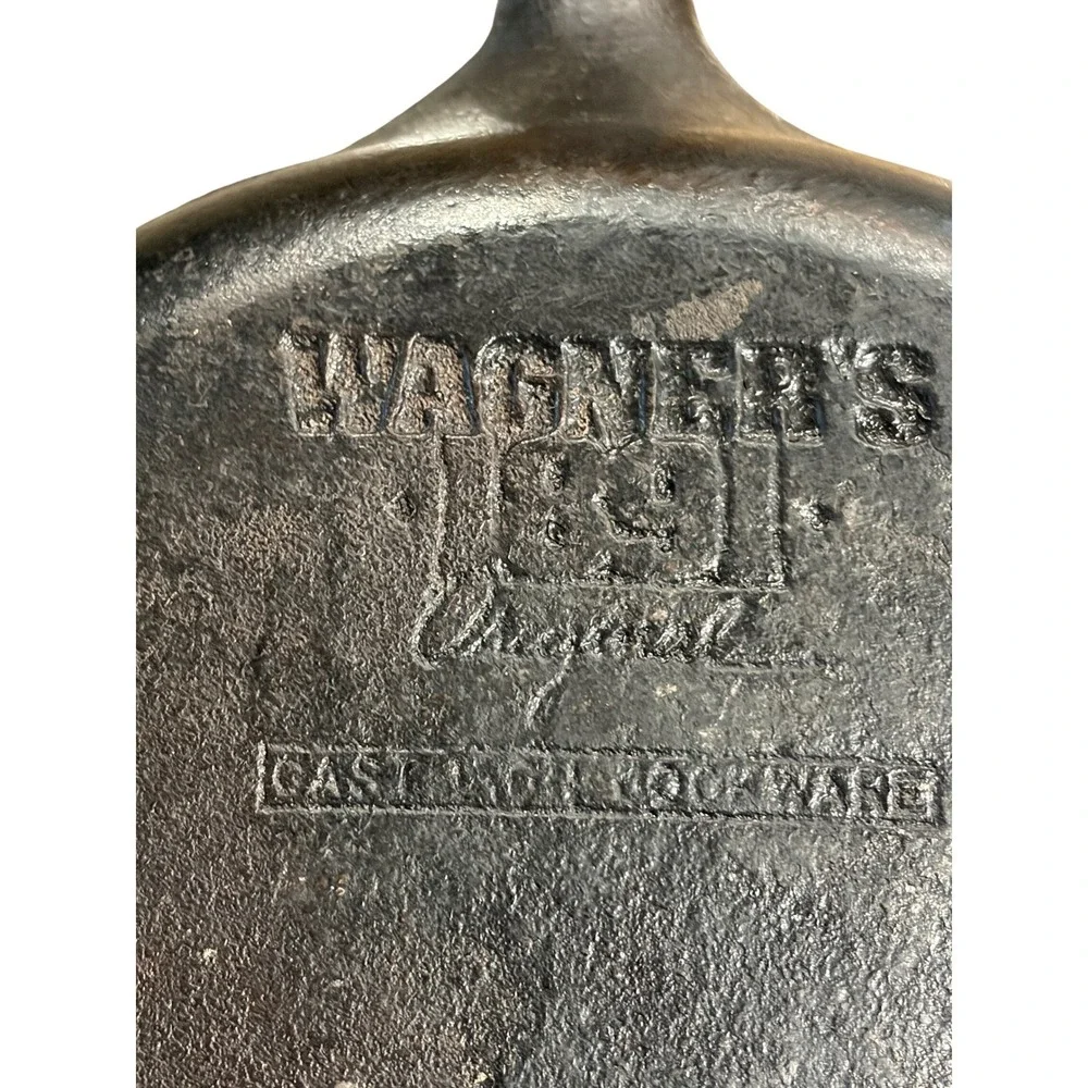 Wagner's 1891 Original 8 inch Cast Iron Skillet Made in USA Preowned